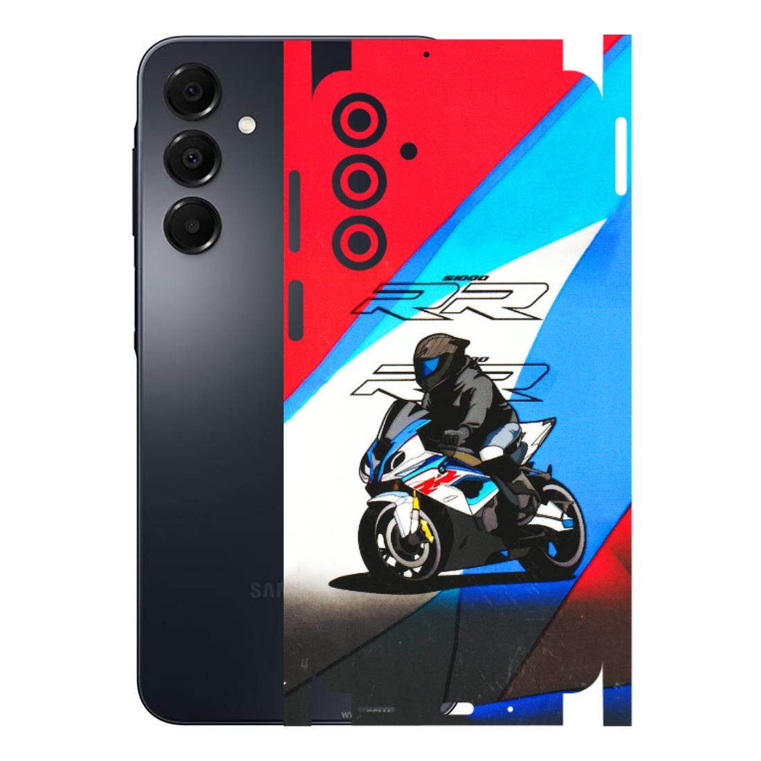 Samsung A/S Series Phone Skins (All Models) - Bikers Love - 3D Embossed Finish (L-58) Samsung Galaxy A16