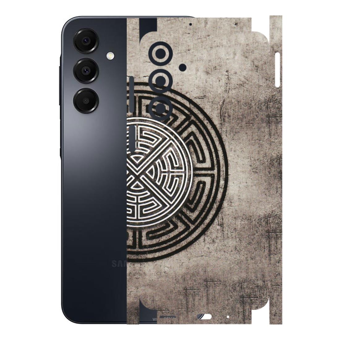 Samsung A/S Series Phone Skins (All Models) - Mysterious Circular Design - 3D Embossed Finish (L-63) Samsung Galaxy A16