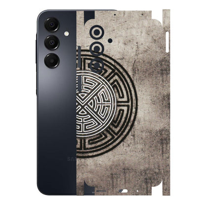 Samsung A/S Series Phone Skins (All Models) - Mysterious Circular Design - 3D Embossed Finish (L-63) Samsung Galaxy A16