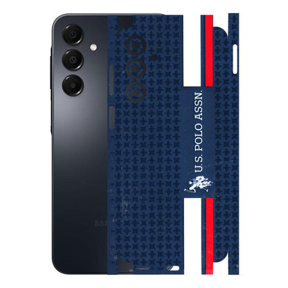 Samsung A/S Series Phone Skins (All Models) - US POLO Designer Brand - 3D Embossed Finish (L-65) Samsung Galaxy A16