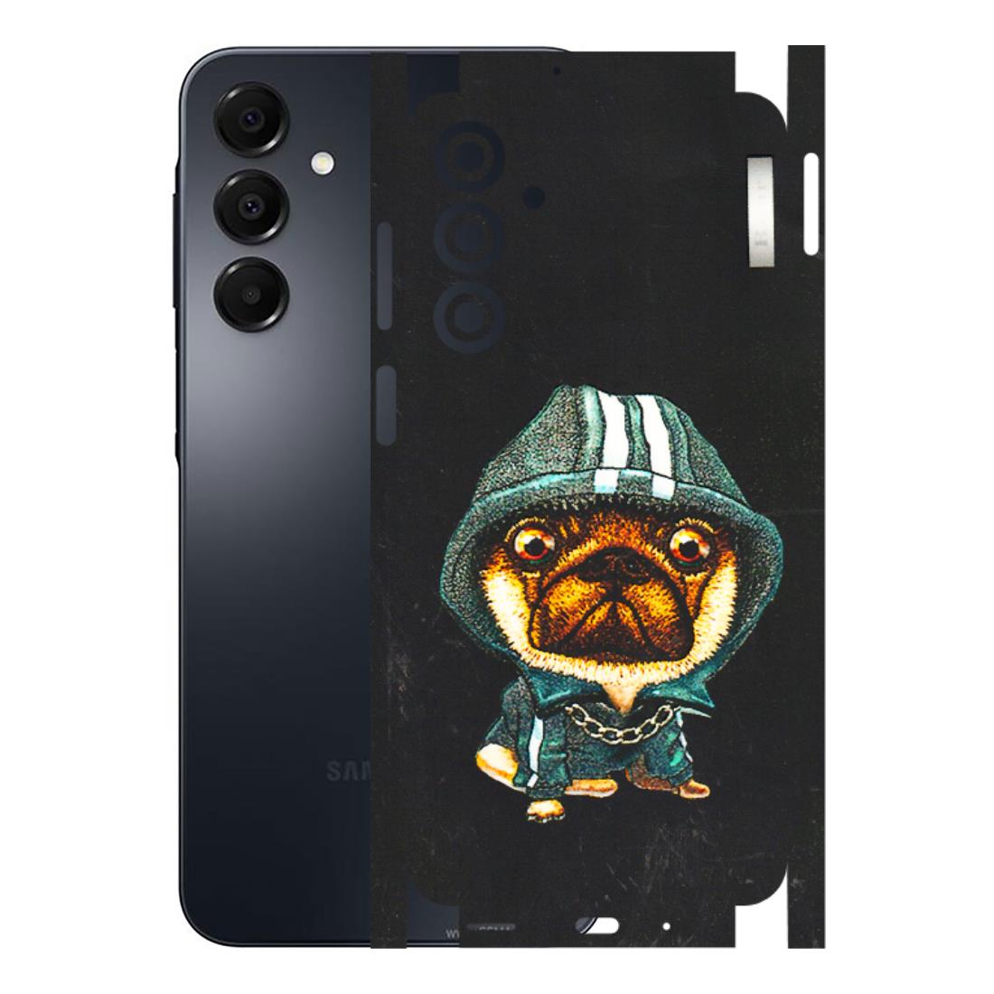 Samsung A/S Series Phone Skins (All Models) - Puppy N Hoodie - 3D Embossed Finish (L-90) Samsung Galaxy A16