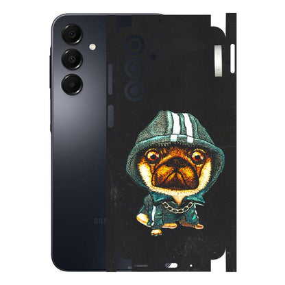 Samsung A/S Series Phone Skins (All Models) - Puppy N Hoodie - 3D Embossed Finish (L-90) Samsung Galaxy A16