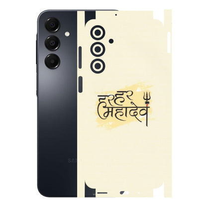 Samsung A/S Series Phone Skins (All Models) - Har Har Mahadev - Matte Finish (M-10) Samsung Galaxy A16