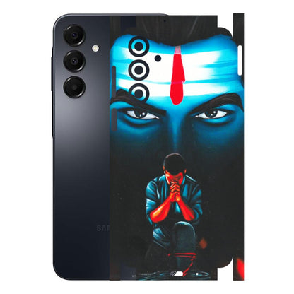 Samsung A/S Series Phone Skins (All Models) - Mahakal Bhakt - Matte Finish (M-112) Samsung Galaxy A16