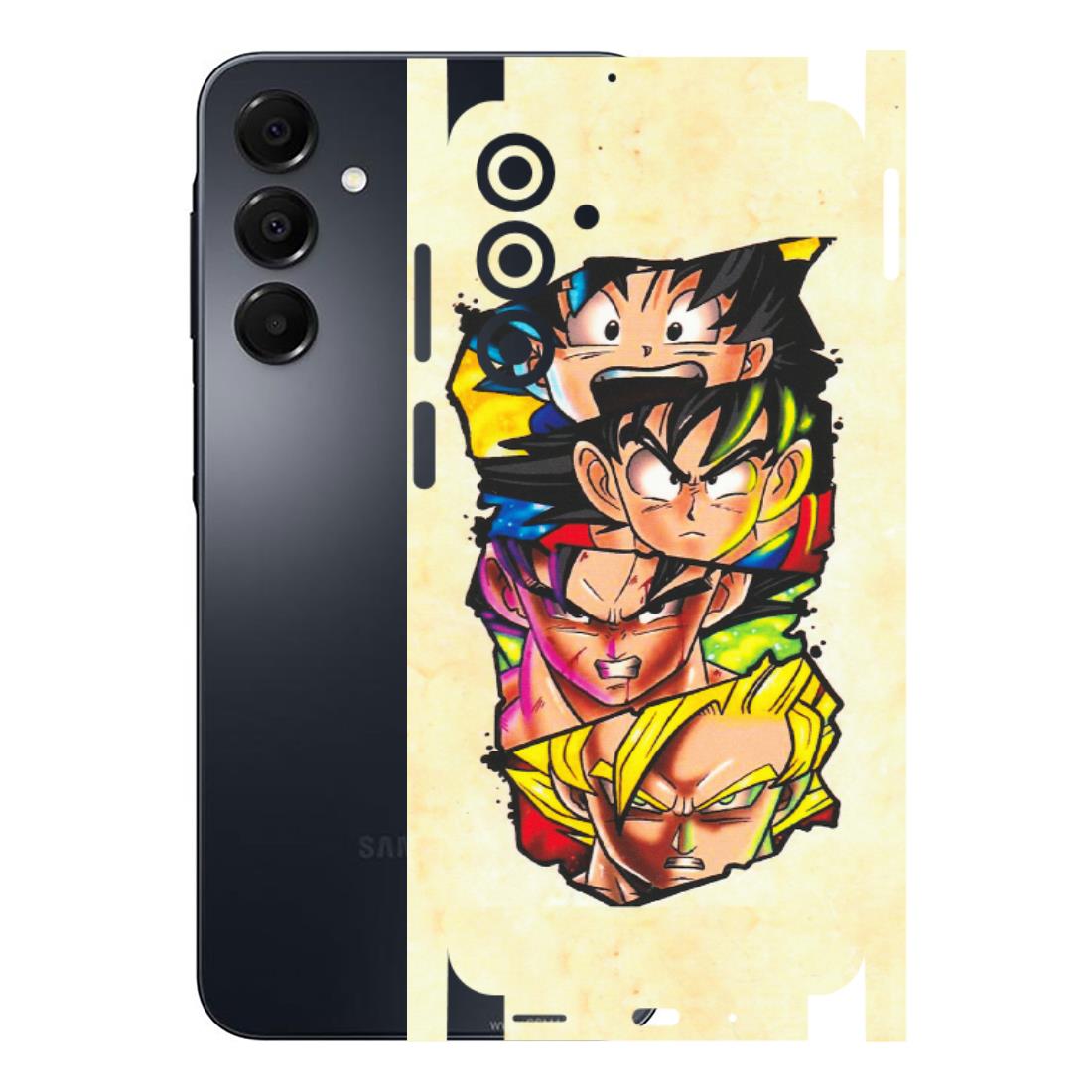 Samsung A/S Series Phone Skins (All Models) - Angry Multi Anime - Matte Finish (M-113) Samsung Galaxy A16