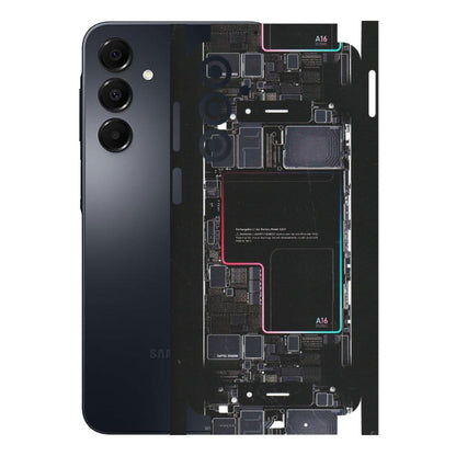 Samsung A/S Series Phone Skins (All Models) - Motherboard Circuit Layout - Matte Finish (M-117) Samsung Galaxy A16