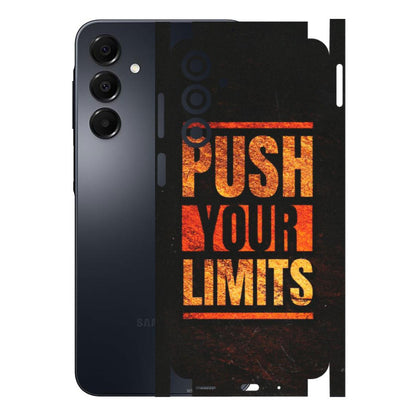 Samsung A/S Series Phone Skins (All Models) - Push Your Limits - Matte Finish (M-118) Samsung Galaxy A16