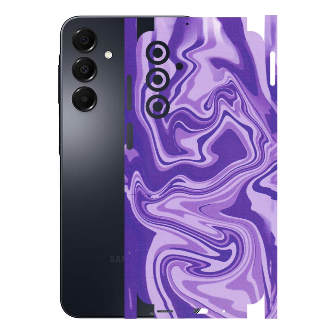 Samsung A/S Series Phone Skins (All Models) - Hazy Purple Nights - Matte Finish (M-14) Samsung Galaxy A16
