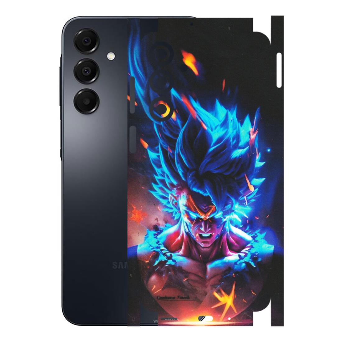Samsung A/S Series Phone Skins (All Models) - Angry Goku Dragon Ball Anime - Matte Finish (M-150) Samsung Galaxy A16