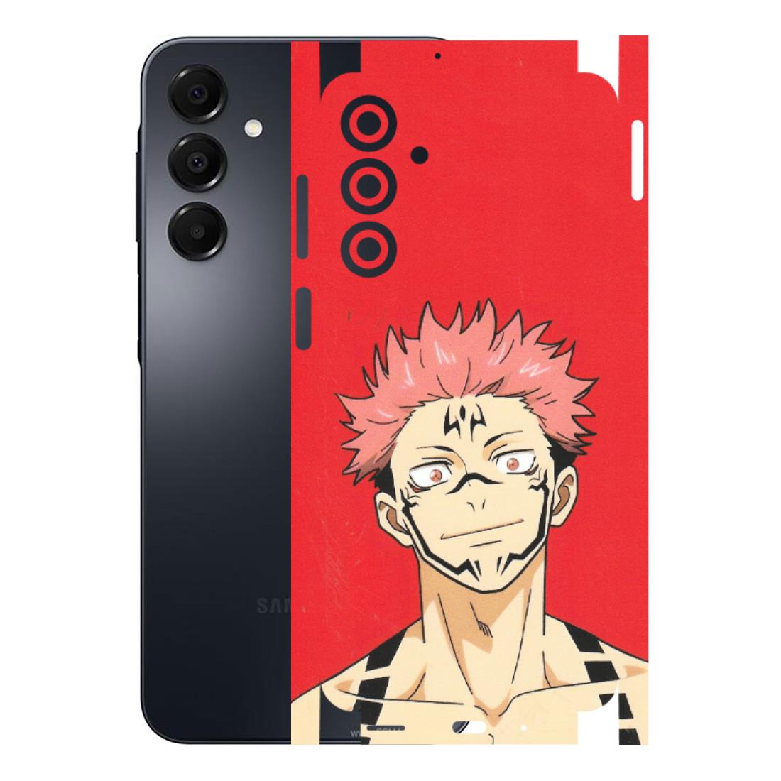 Samsung A/S Series Phone Skins (All Models) - Ryomen Sukuna Fun Anime - Matte Finish (M-153) Samsung Galaxy A16