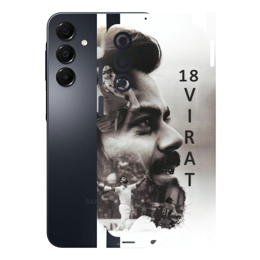 Samsung A/S Series Phone Skins (All Models) - Virat Kohli Cricketer - Matte Finish (M-163) Samsung Galaxy A16