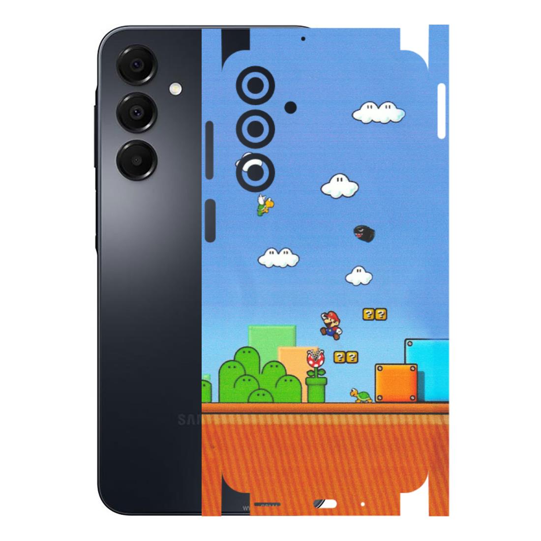 Samsung A/S Series Phone Skins (All Models) - Mario Game Scene - Matte Finish (M-24) Samsung Galaxy A16