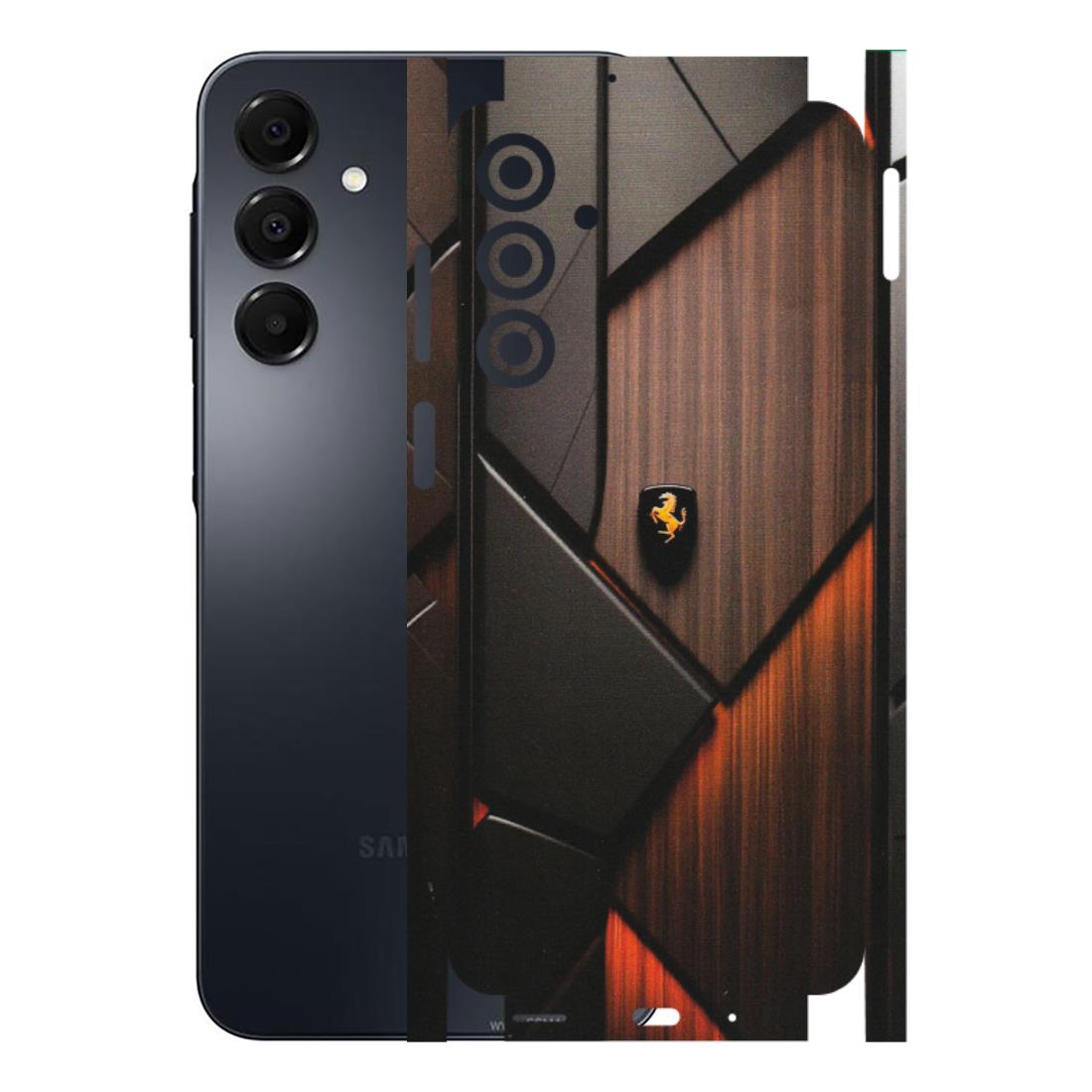 Samsung A/S Series Phone Skins (All Models) - Lambo Beauty Wood Pattern Sober - Matte Finish (M-51) Samsung Galaxy A16