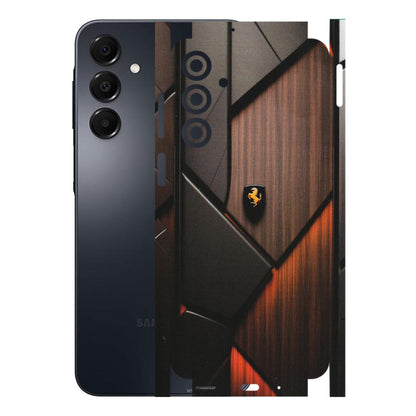Samsung A/S Series Phone Skins (All Models) - Lambo Beauty Wood Pattern Sober - Matte Finish (M-51) Samsung Galaxy A16