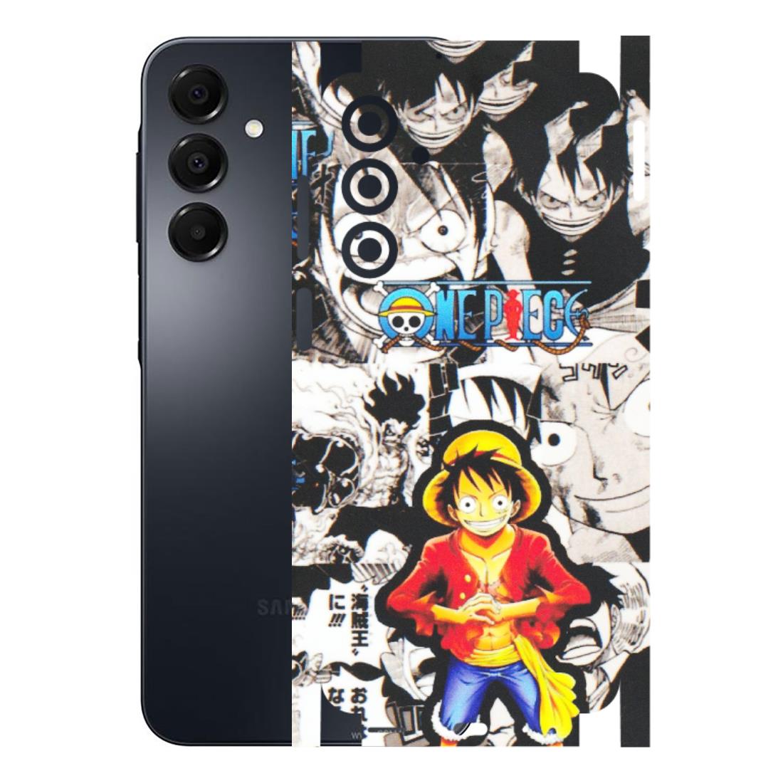 Samsung A/S Series Phone Skins (All Models) - One Piece B&W - Matte Finish (M-63) Samsung Galaxy A16