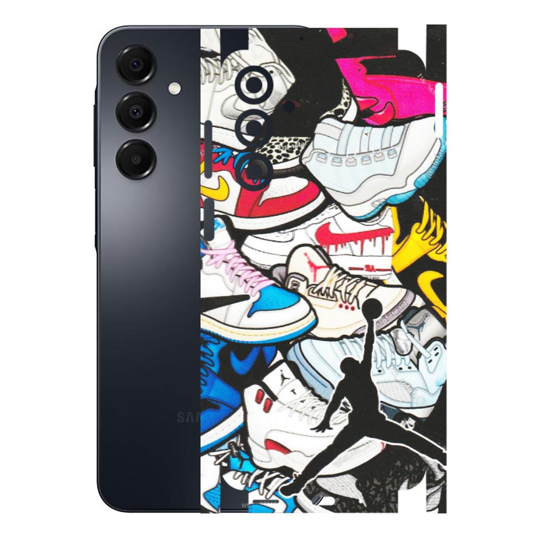 Samsung A/S Series Phone Skins (All Models) - Jordan Sneakers Fan - Matte Finish (M-80) Samsung Galaxy A16