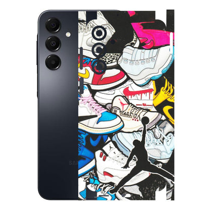 Samsung A/S Series Phone Skins (All Models) - Jordan Sneakers Fan - Matte Finish (M-80) Samsung Galaxy A16