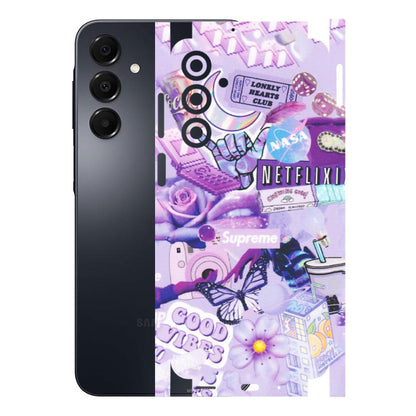 Samsung A/S Series Phone Skins (All Models) - Supreme Purple Magic - Matte Finish (M-88) Samsung Galaxy A16