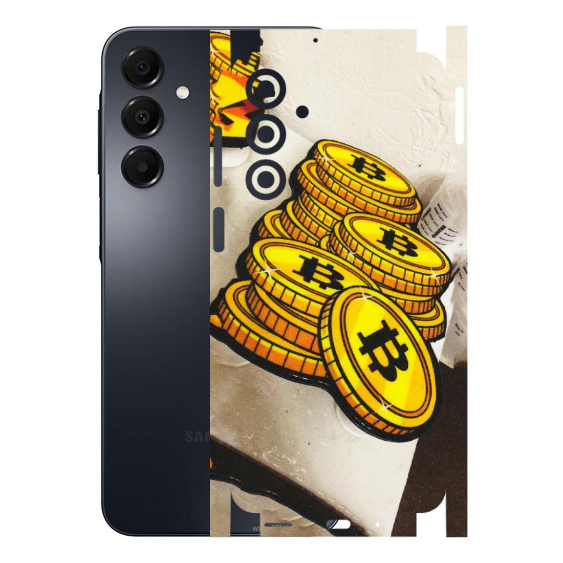 Samsung A/S Series Phone Skins (All Models) - Billionaire Bitcoin Collection - Matte Finish (M-92) Samsung Galaxy A16
