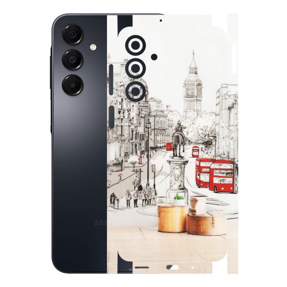 Samsung A/S Series Phone Skins (All Models) - London Street - Transparent Finish (T-02) Samsung Galaxy A16