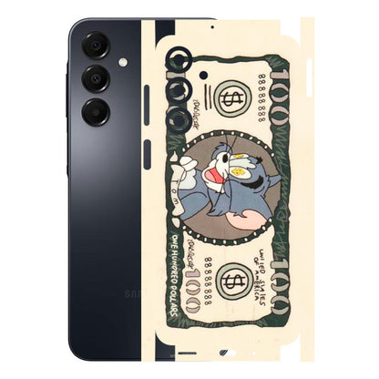 Samsung A/S Series Phone Skins (All Models) - One Hundred Dollar Tom - Transparent Finish (T-16) Samsung Galaxy A16