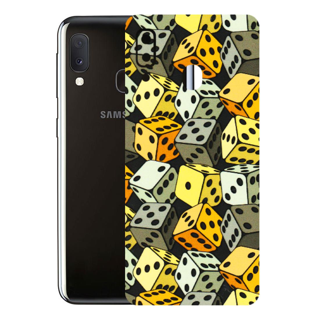 Samsung A/S Series Phone Skins (All Models) - Dices Of Life - 3D Embossed Finish (L-04) Samsung Galaxy A20E