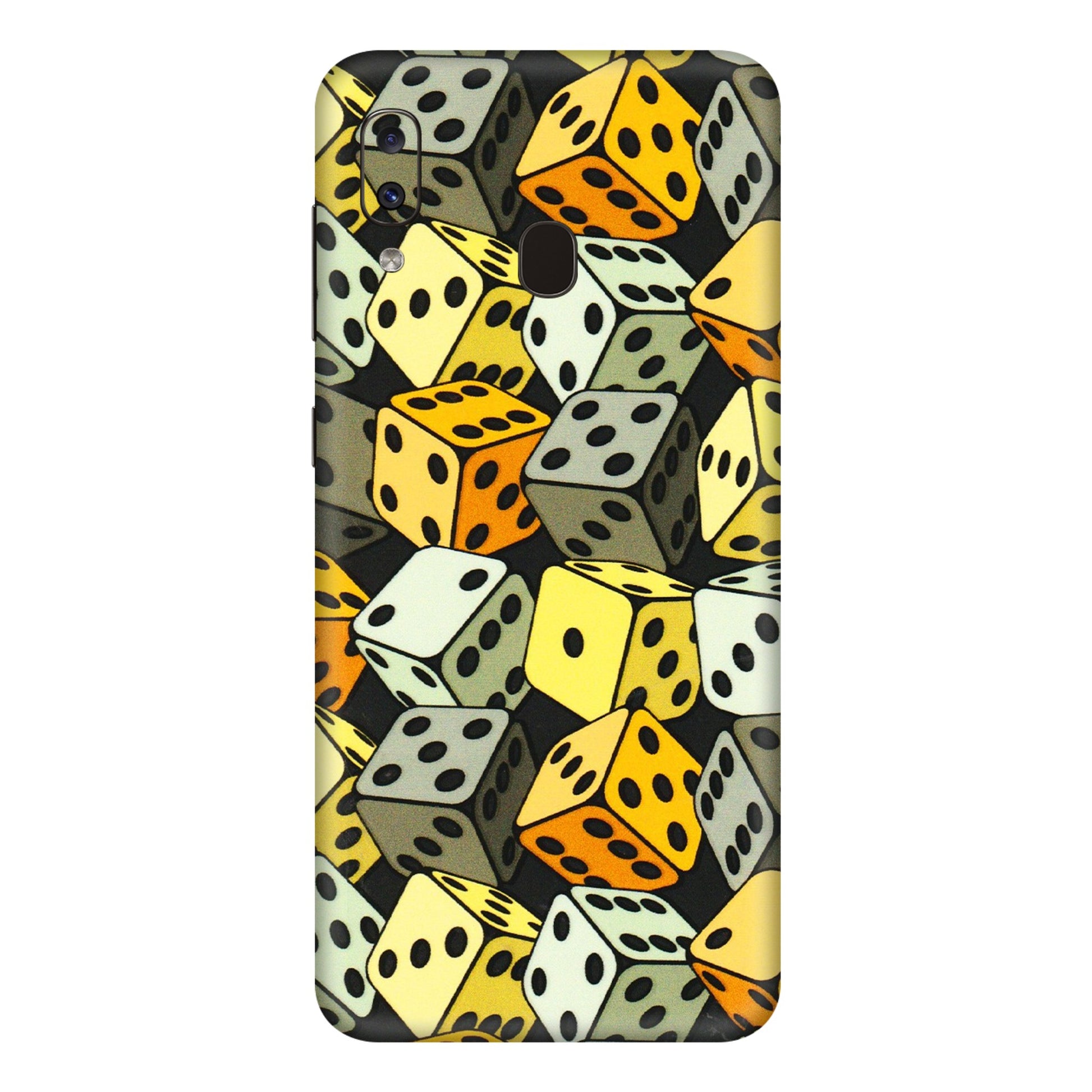Samsung A/S Series Phone Skins (All Models) - Dices Of Life - 3D Embossed Finish (L-04) Samsung Galaxy A20E
