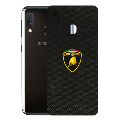Samsung A/S Series Phone Skins (All Models) - Dotted Lambo - 3D Embossed Finish (L-105) Samsung Galaxy A20E