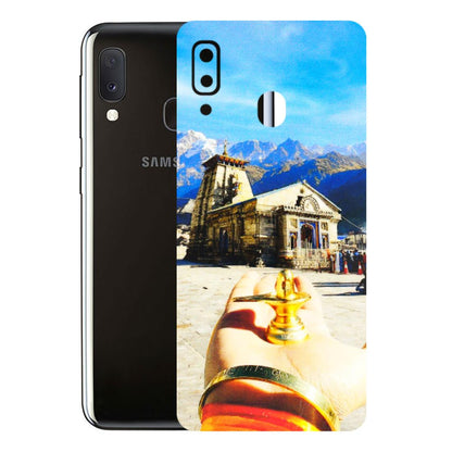 Samsung A/S Series Phone Skins (All Models) - Beauty of Kedarnath - 3D Embossed Finish (L-108) Samsung Galaxy A20E