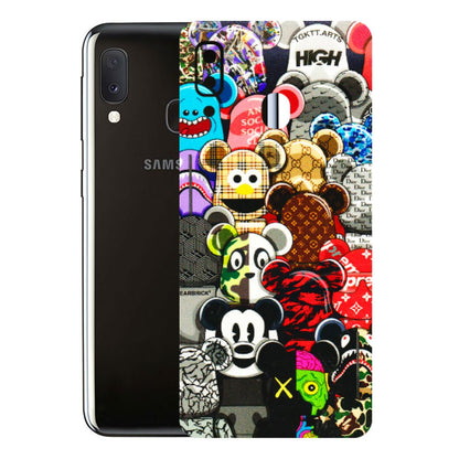 Samsung A/S Series Phone Skins (All Models) - More Mickey Mouses - 3D Embossed Finish (L-118) Samsung Galaxy A20E