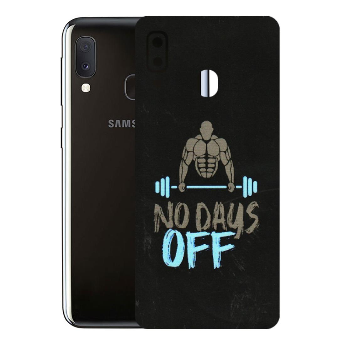 Samsung A/S Series Phone Skins (All Models) - Gym Lover - 3D Embossed Finish (L-127) Samsung Galaxy A20E