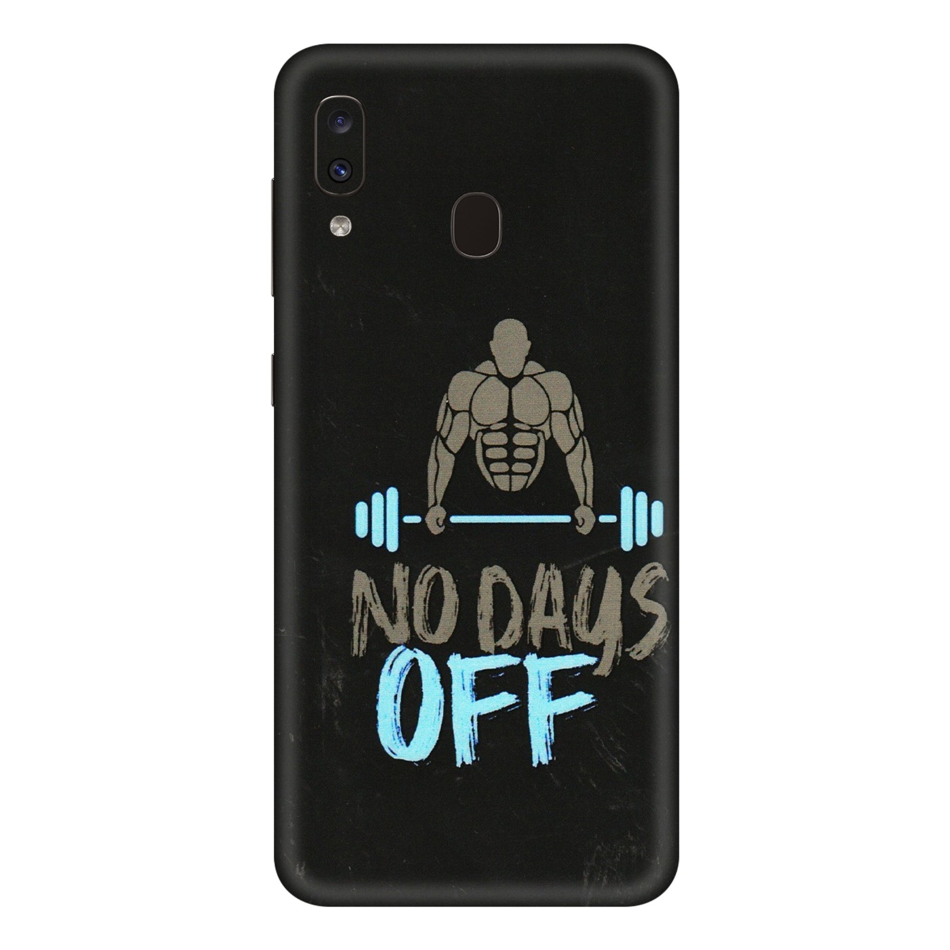 Samsung A/S Series Phone Skins (All Models) - Gym Lover - 3D Embossed Finish (L-127) Samsung Galaxy A20E
