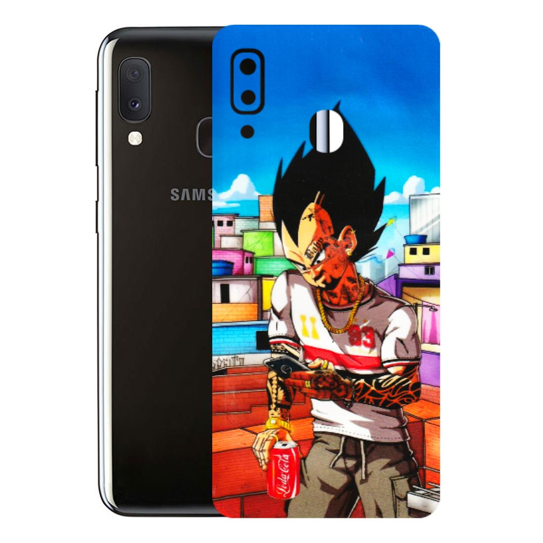 Samsung A/S Series Phone Skins (All Models) - Vegeta - 3D Embossed Finish (L-136) Samsung Galaxy A20E