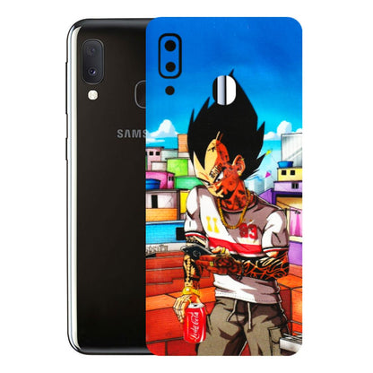 Samsung A/S Series Phone Skins (All Models) - Vegeta - 3D Embossed Finish (L-136) Samsung Galaxy A20E