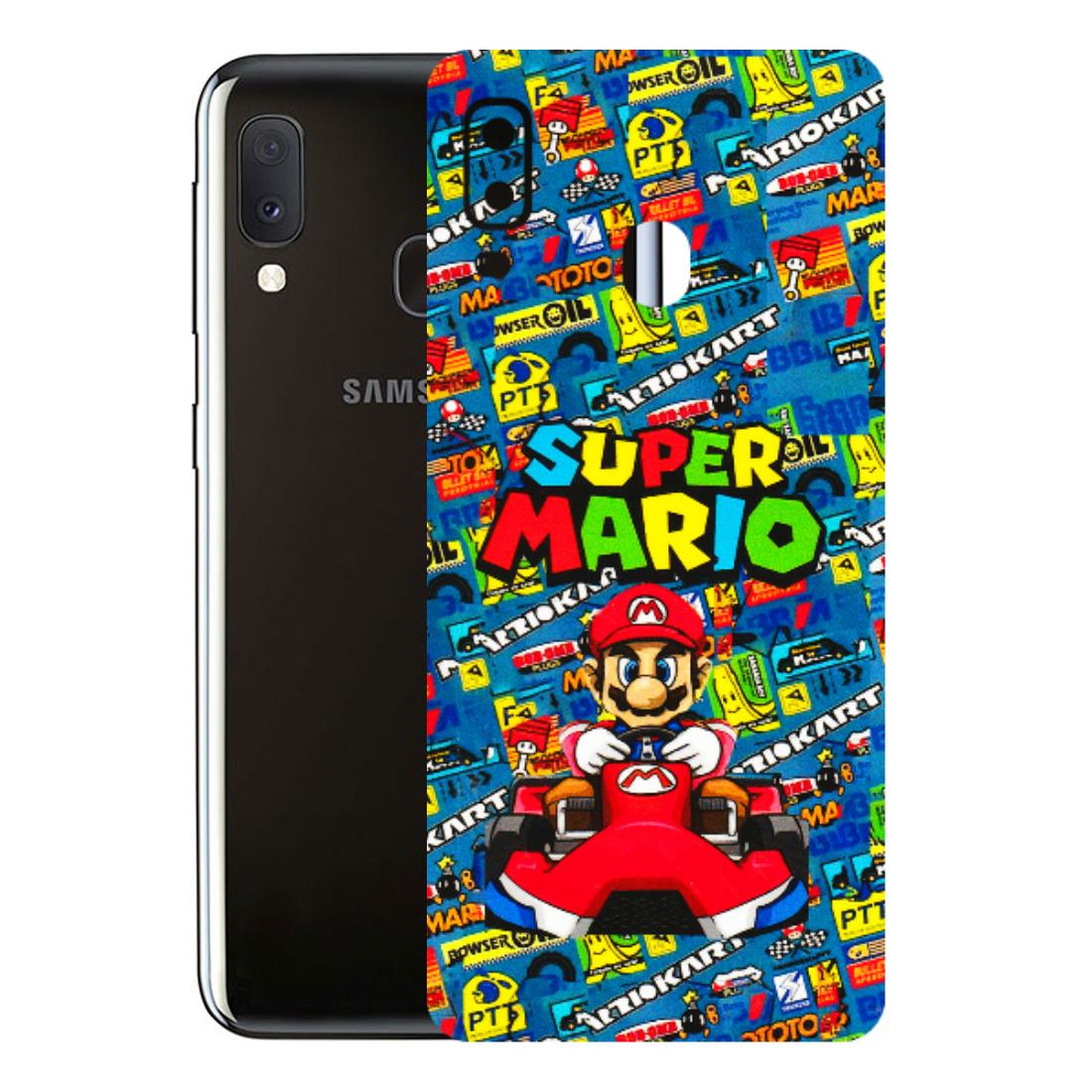 Samsung A/S Series Phone Skins (All Models) - Super Mario Kart - 3D Embossed Finish (L-140) Samsung Galaxy A20E