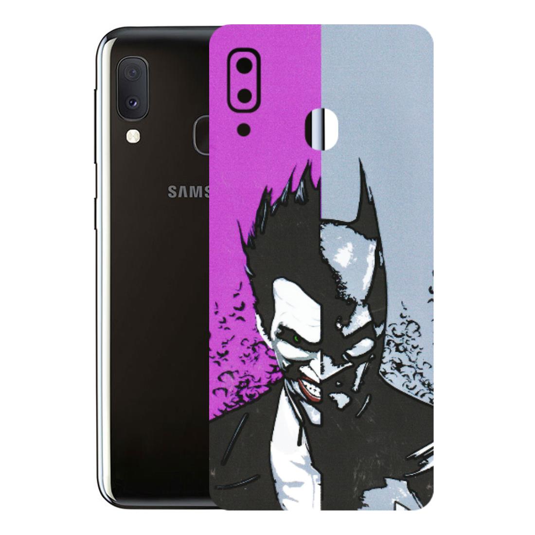 Samsung A/S Series Phone Skins (All Models) - Batman & Joker - 3D Embossed Finish (L-143) Samsung Galaxy A20E