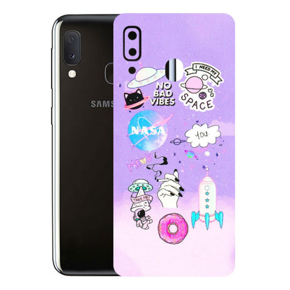 Samsung A/S Series Phone Skins (All Models) - I Need My Nasa Skin - 3D Embossed Finish (L-149) Samsung Galaxy A20E