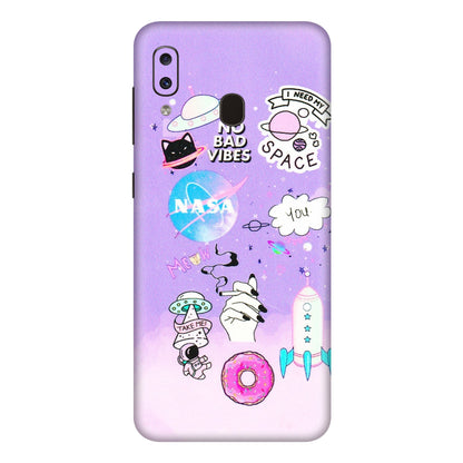 Samsung A/S Series Phone Skins (All Models) - I Need My Nasa Skin - 3D Embossed Finish (L-149) Samsung Galaxy A20E