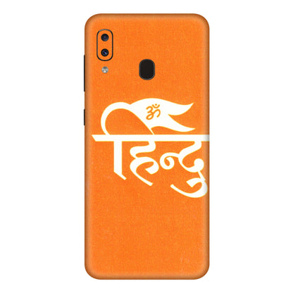 Samsung A/S Series Phone Skins (All Models) - Hindu Kesari - 3D Embossed Finish (L-154) Samsung Galaxy A20E