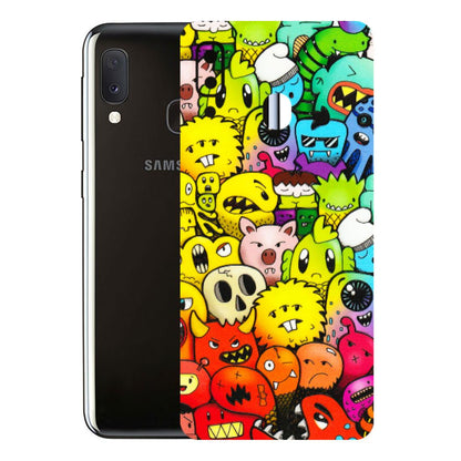 Samsung A/S Series Phone Skins (All Models) - Angry Funkies - 3D Embossed Finish (L-169) Samsung Galaxy A20E