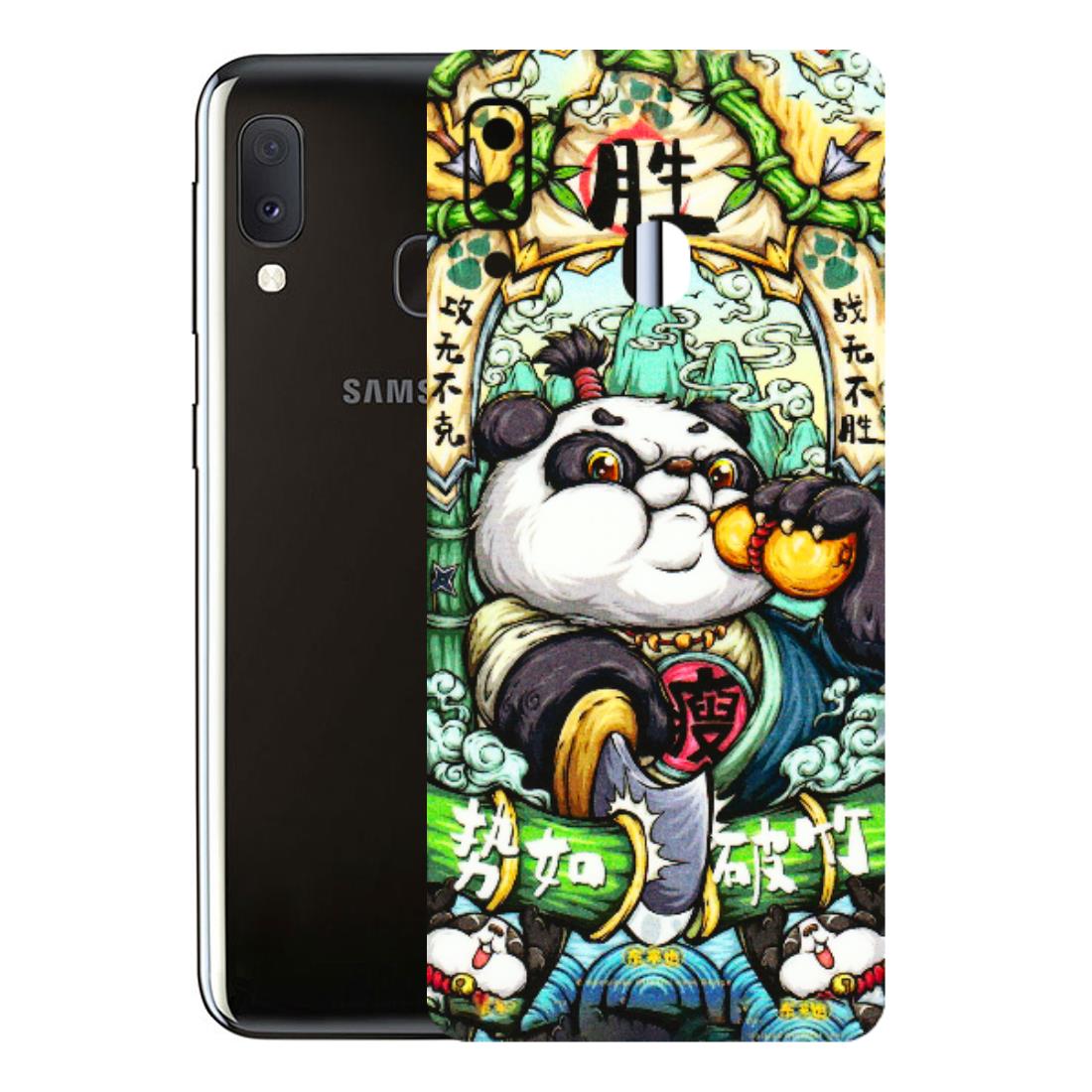 Samsung A/S Series Phone Skins (All Models) - Royal Rich Panda - 3D Embossed Finish (L-170) Samsung Galaxy A20E