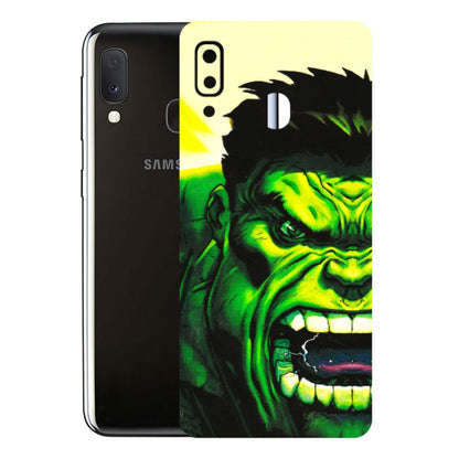 Samsung A/S Series Phone Skins (All Models) - Hulk - 3D Embossed Finish (L-180) Samsung Galaxy A20E