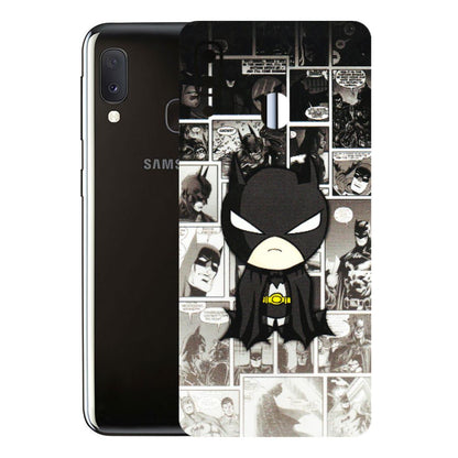 Samsung A/S Series Phone Skins (All Models) - Toon Batman - 3D Embossed Finish (L-182) Samsung Galaxy A20E