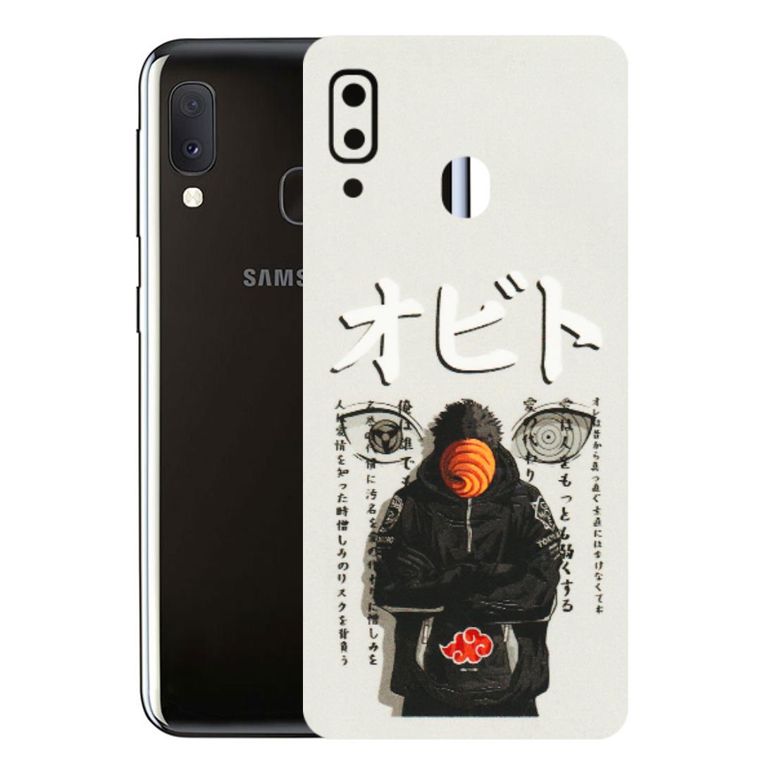 Samsung A/S Series Phone Skins (All Models) - Obito Anime Eye - 3D Embossed Finish (L-19) Samsung Galaxy A20E