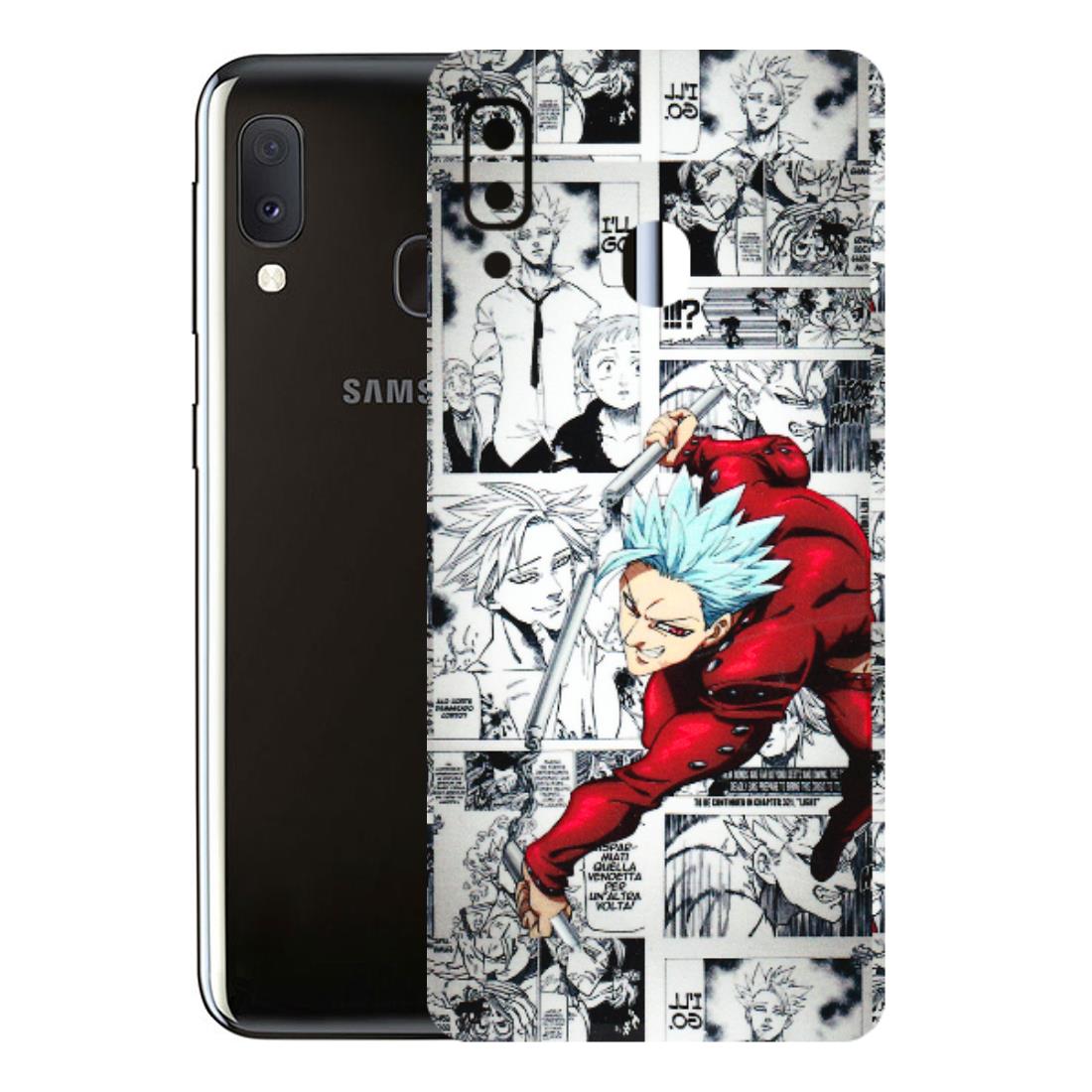 Samsung A/S Series Phone Skins (All Models) - Anime Comic - 3D Embossed Finish (L-192) Samsung Galaxy A20E