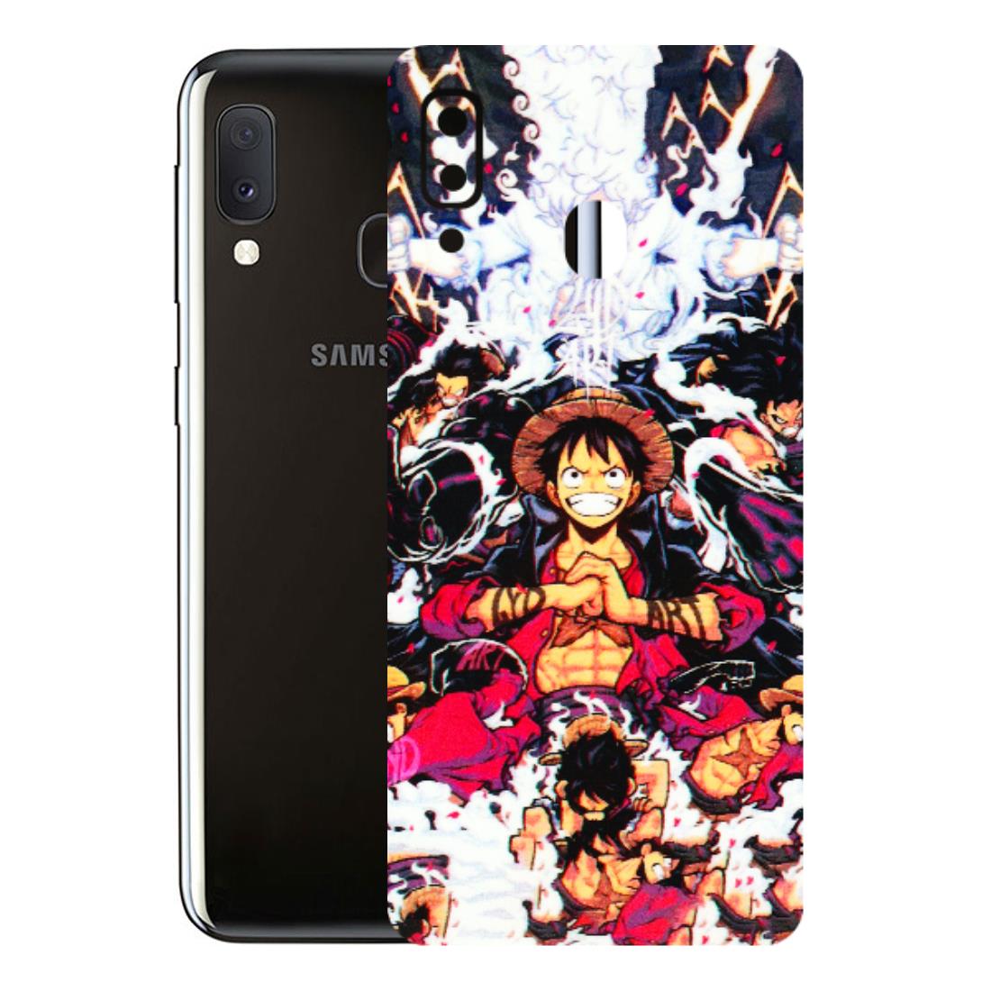 Samsung A/S Series Phone Skins (All Models) - Luffy Anime Character - 3D Embossed Finish (L-203) Samsung Galaxy A20E