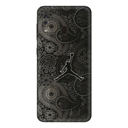 Samsung A/S Series Phone Skins (All Models) - Basketball Player Artwork - 3D Embossed Finish (L-215) Samsung Galaxy A20E