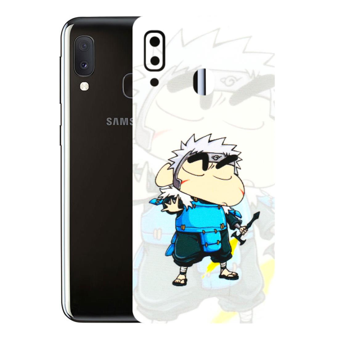 Samsung A/S Series Phone Skins (All Models) - Angry Young Shinchan - 3D Embossed Finish (L-226) Samsung Galaxy A20E