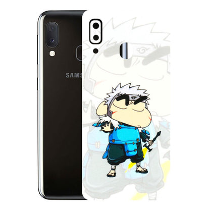 Samsung A/S Series Phone Skins (All Models) - Angry Young Shinchan - 3D Embossed Finish (L-226) Samsung Galaxy A20E