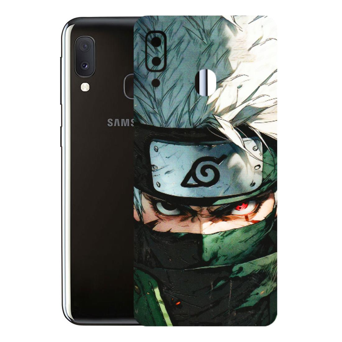 Samsung A/S Series Phone Skins (All Models) - Kakashi Red Eye Focus - 3D Embossed Finish (L-227) Samsung Galaxy A20E